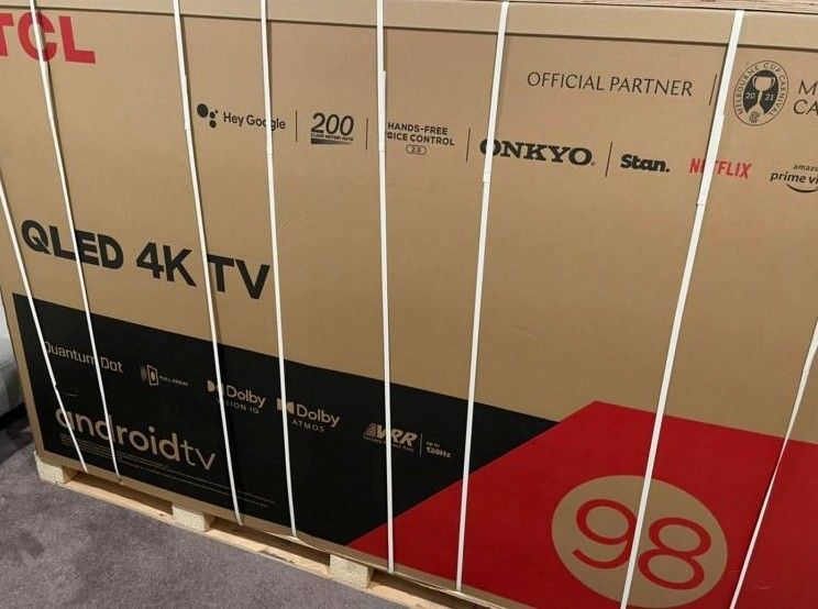 98" TCL QLED 8k Smart TV