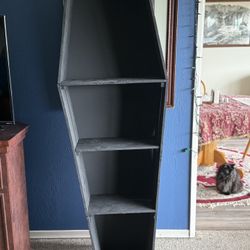 Black Coffin Bookshelf