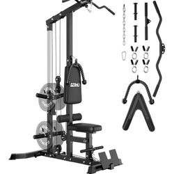 Lat Pulldown & Row Machine – Brand New, Sealed in Box
