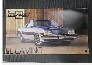 El Camino Poster - Blue
