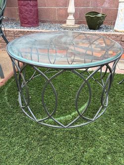 Outdoor patio table furniture - $15