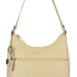 GIANI BERNINI Nappa Leather Hobo Bag (wheat color)