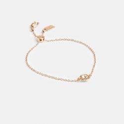 Coach Halo Tea Rose Slider Bracelet