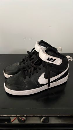 Nike Mid-Top Black and White Sneakers