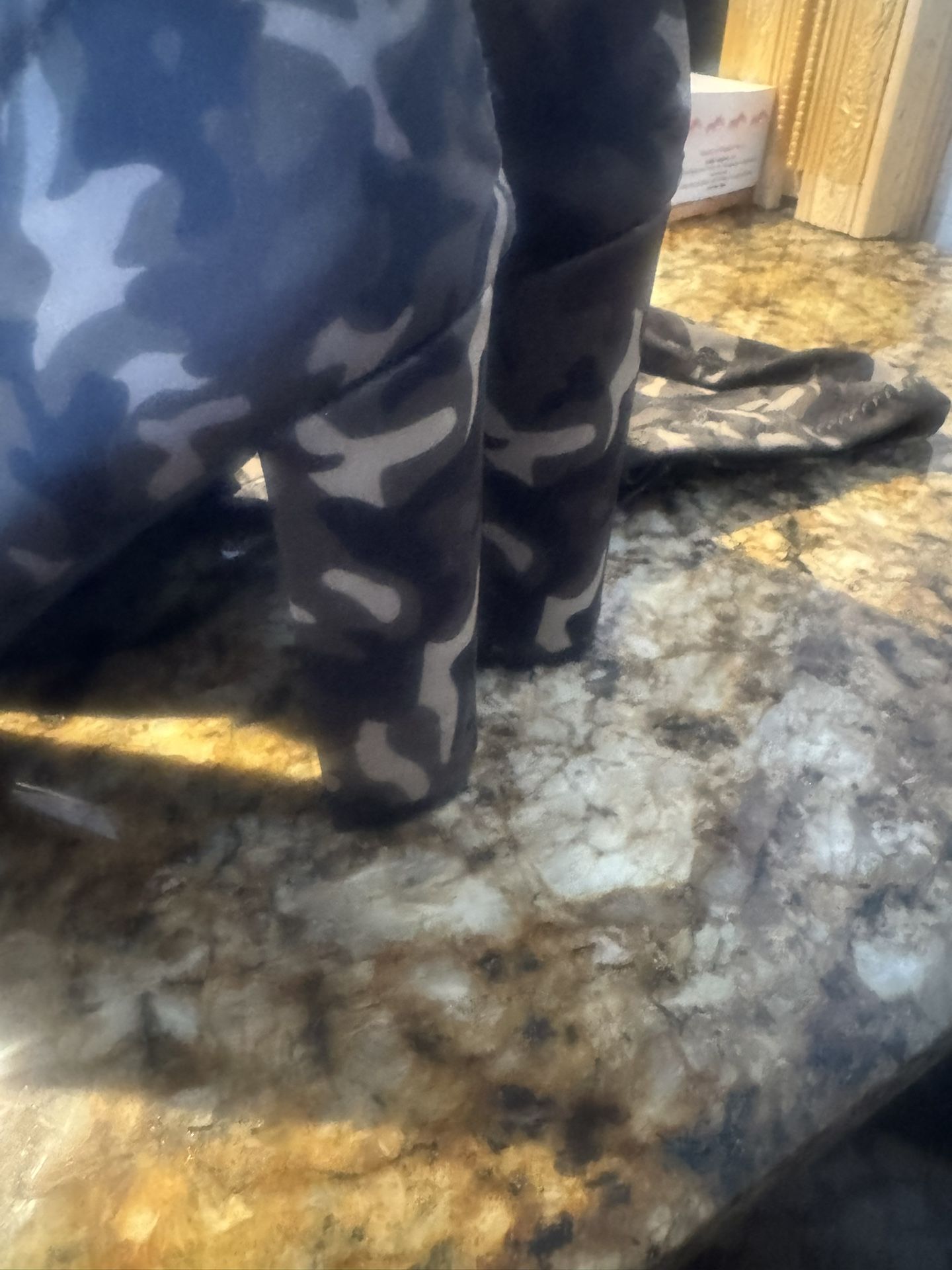 Army Knee Boots /open Toe