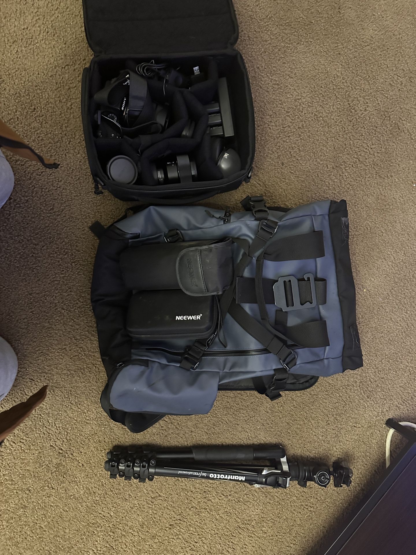 Sony a7ii Camera, Lenses, and Accessories