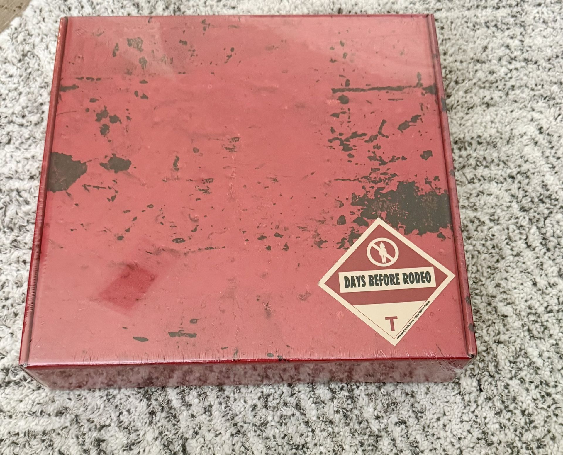 Sealed Days Before Rodeo Vinyl Album & Medium Shirt by Travis Scott Box Set II