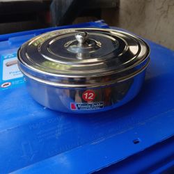 7 Spice Container, Stainless Brand New.