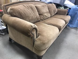 Drexel couch velvet