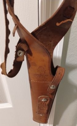 Bianchi X15 Shoulder Holster - Tan-x-large