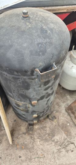 Old air tank