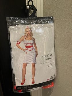 On Call Nurse Halloween Costume XL