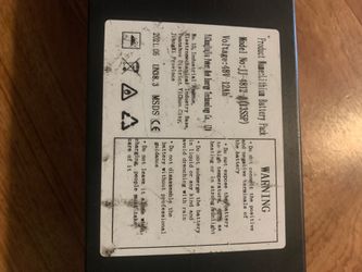 48v  Lithium battery pack 12AH