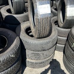 225/75/16 Firestone Set Of 4 Tires 95% life Installed And Balanced Set De 4 Llantas Como Nuevas Instaladas Y Balanceadas