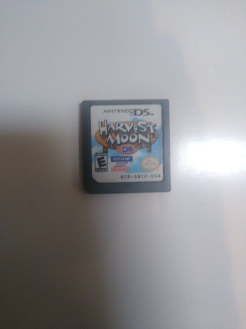 Ds Game Harvest Moon!