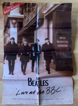 The Beatles Live at the BBC Poster