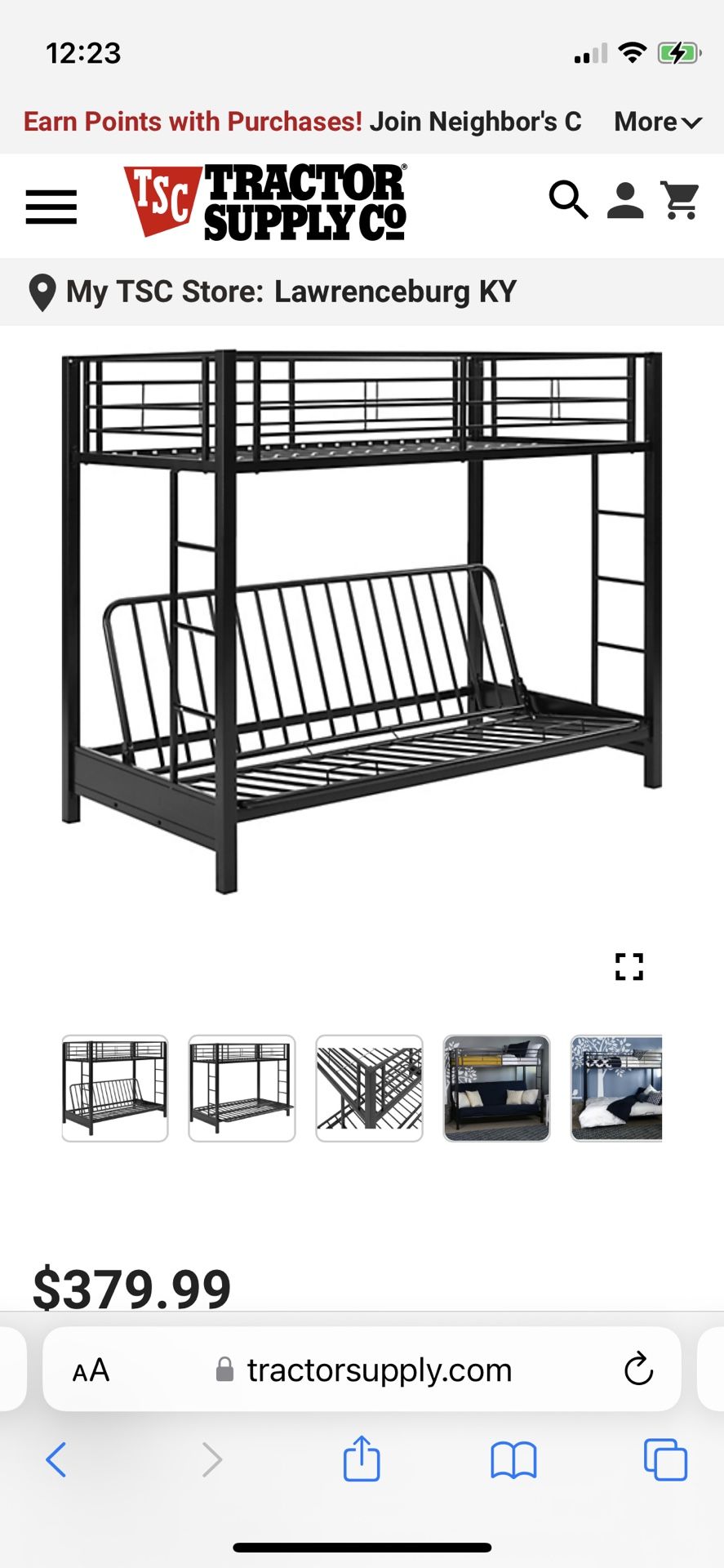 Futon Bunk Bed