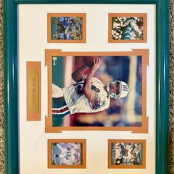Dan Marino Signed Autographed Framed 8x10 Collage w/ COA – Miami Dolphins NFL Memorabilia