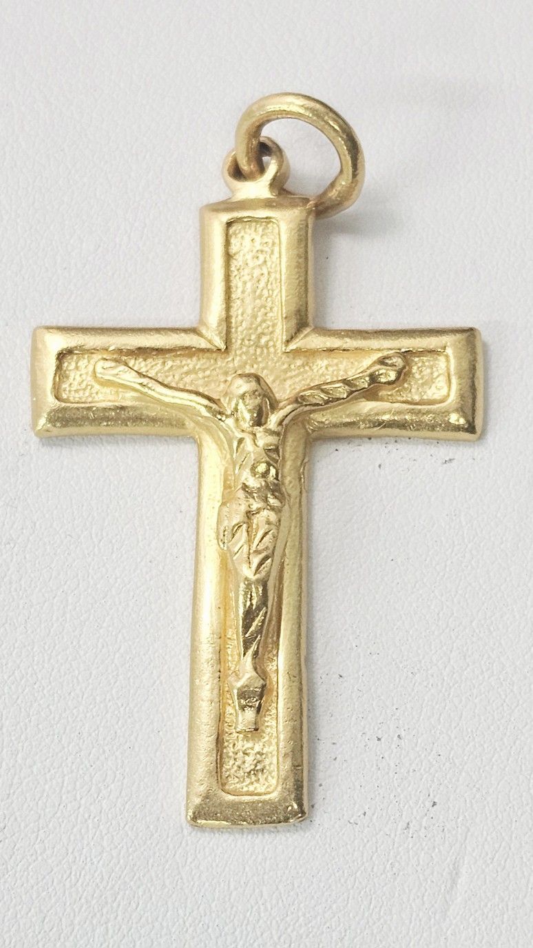 24k Cross Pendant