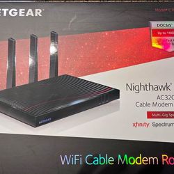 Netgear WiFi Router Modem Combo