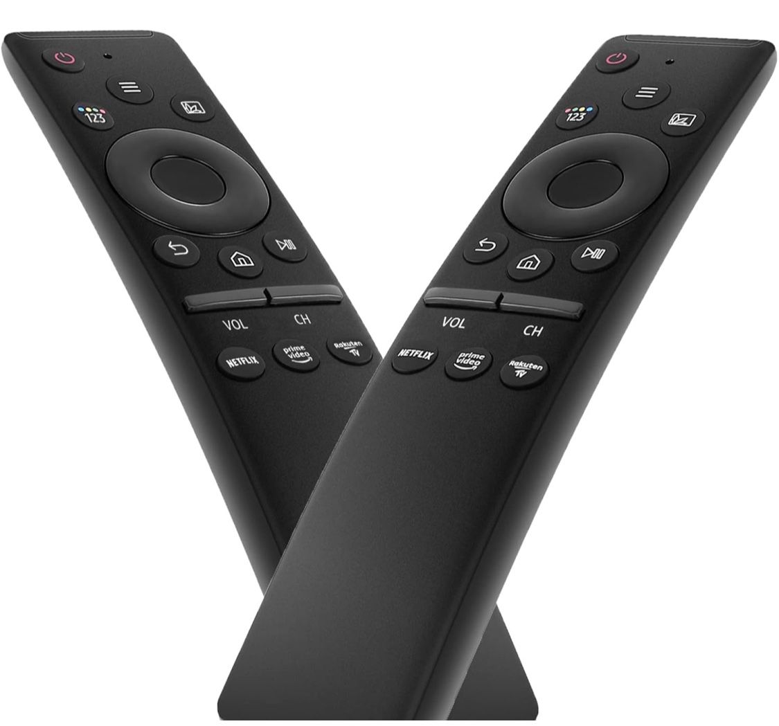Universal Remote Control Compatible for Samsung Smart-TV LCD LED UHD QLED 4K HDR TV Remote, with Netflix and Prime Video Buttons