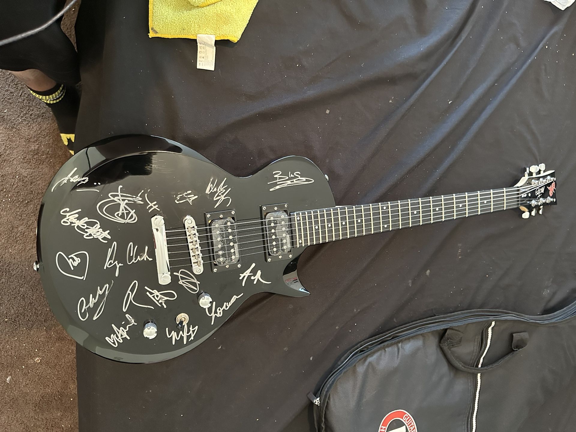 Signed Trans-Siberian Orchestra electric guitar