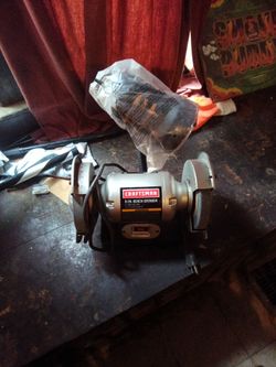 Craftsman 6 in bench grinder