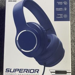 Superior Stereo Headphones With Mic In It 