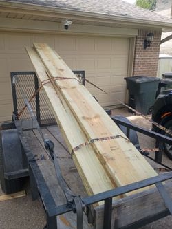6.  2x12x12 pine. Untreated