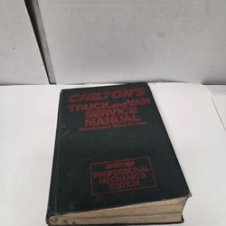 Chilton's 1984 Truck and Van Service Manual Professional Mechanic's Edition BOOK