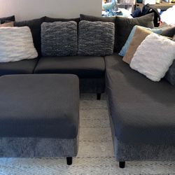 Sectional Couch & Covers 