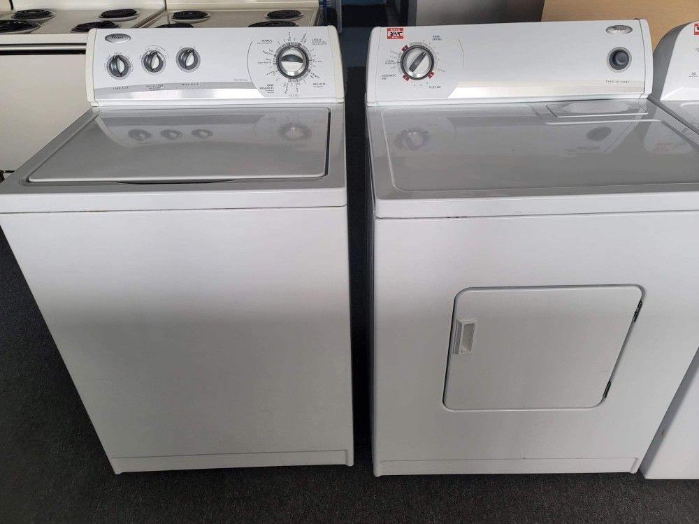 Matching Washer And Electric Dryer