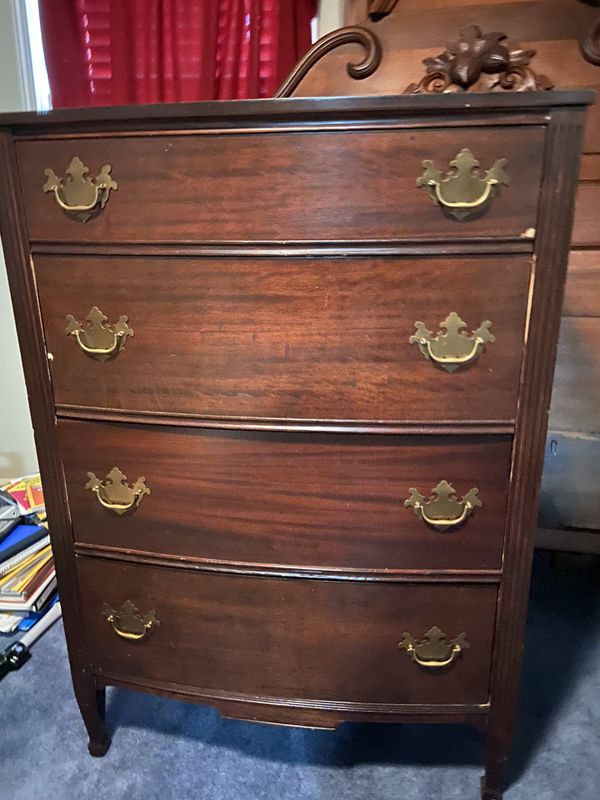 Vintage mahogany dresser for Sale in Collierville, TN OfferUp