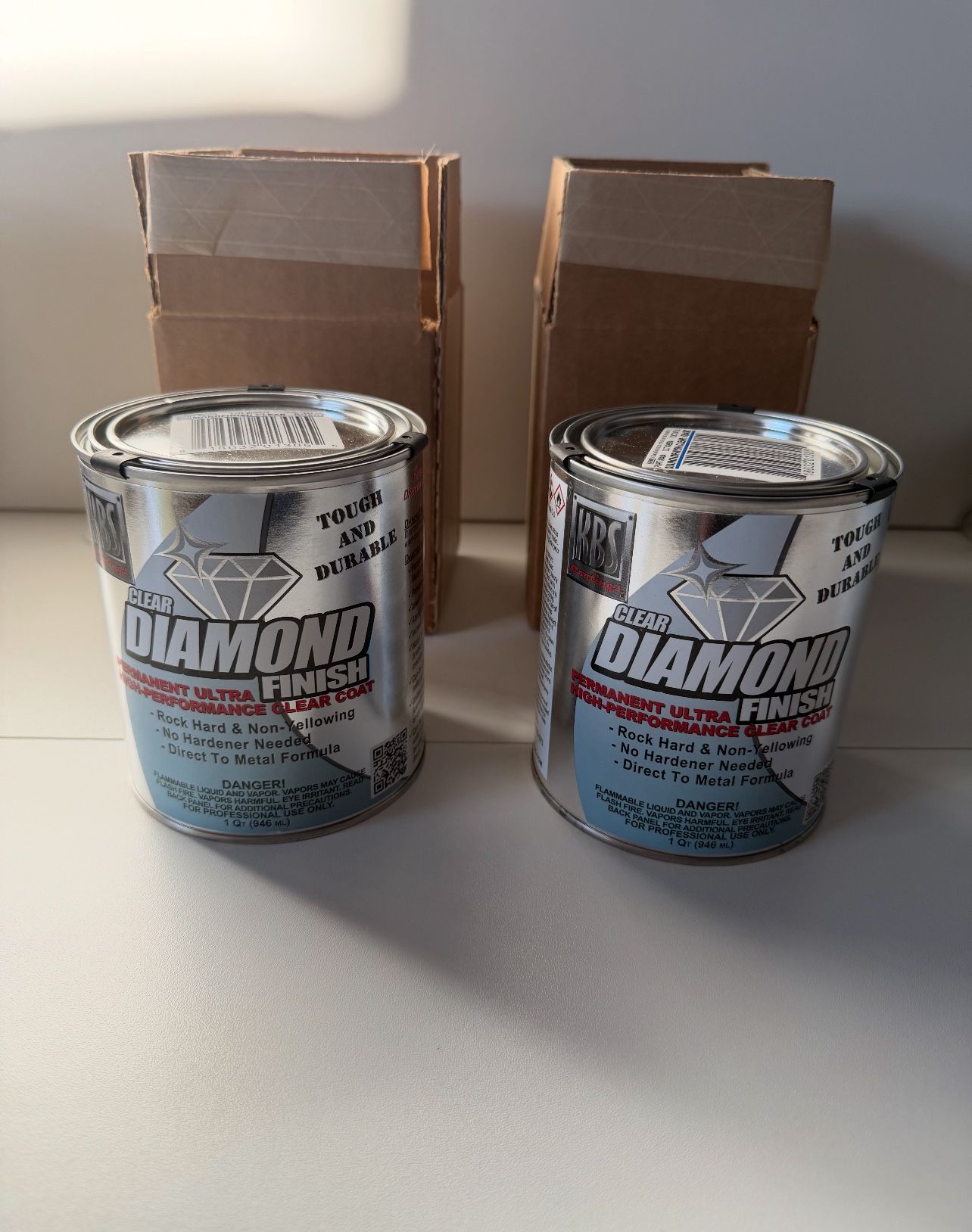KBS Coatings DiamondFinish Clear Coat 32fl oz 2pack