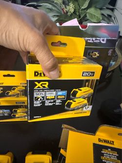 DEWALT DCBP034-2 20V POWERSTACK Compact Li-Ion Battery (Pack of 2) Brand New, 1 pair left $80