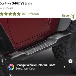Jeep Wrangler Steps (2007-2018)