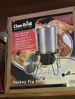 Turkey fry set- Char Broil keepers of flame