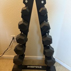 Dumbbells 5, 10, 15, 20, 25, 30 Lbs