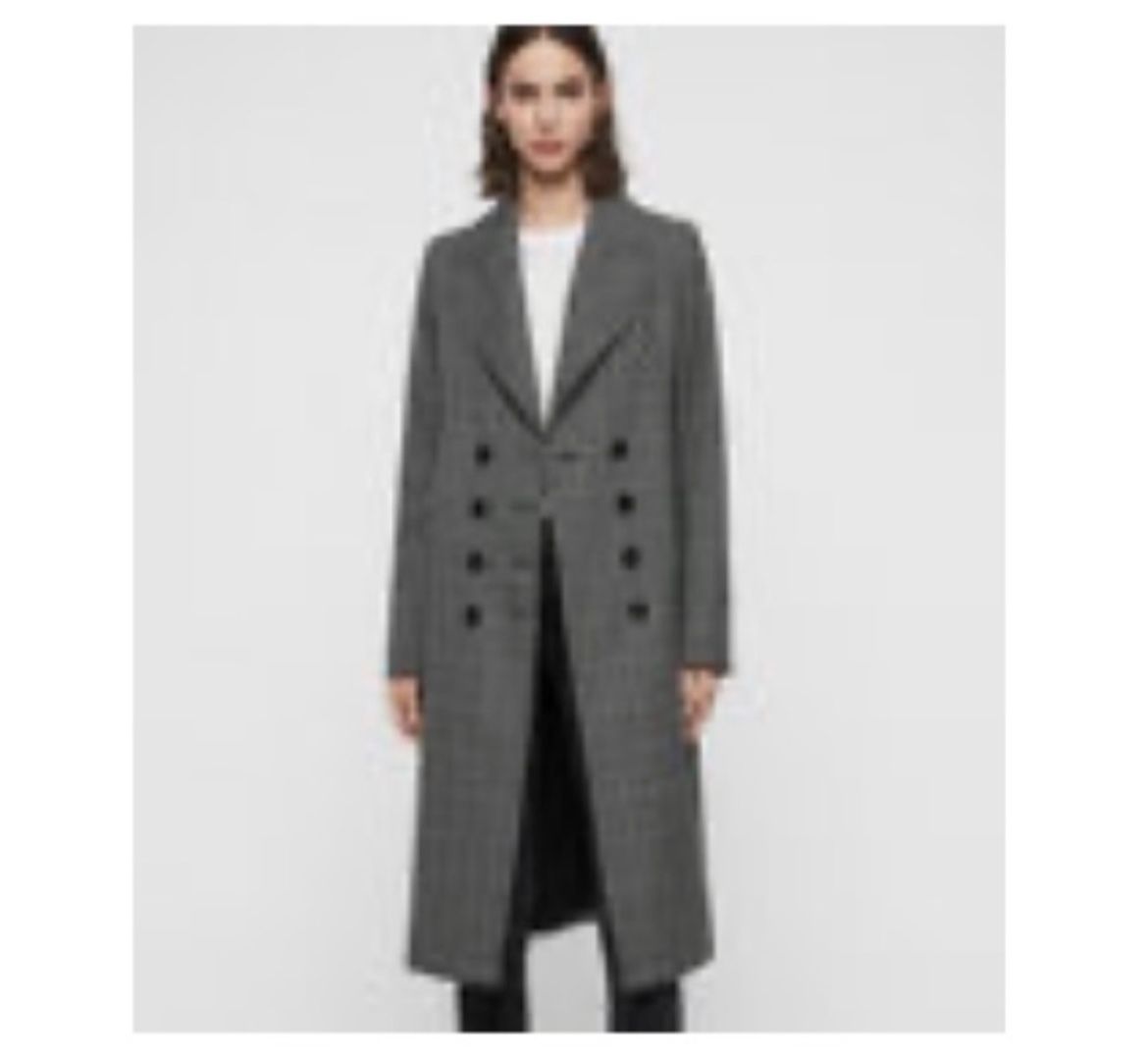 New All Saints Blair Shadow Coat