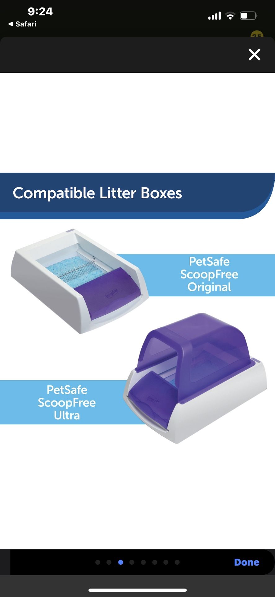 Self Cleaning Litter Box /pet safe Scoop Free Ultra