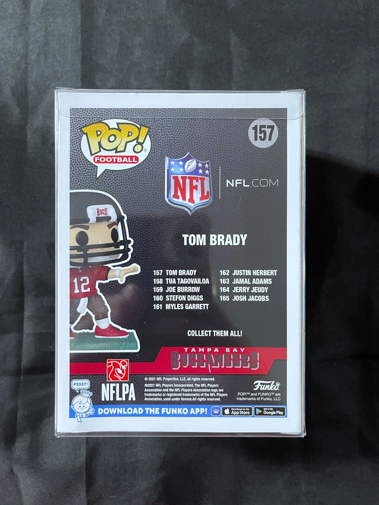 Funko POP! NFL Tom Brady Tampa Bay Buccaneers (Home) Vinyl Figure 157 (Dmg  box) for Sale in Monroe, WA - OfferUp