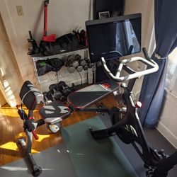 Peloton, Weights, and Workout Equipment 