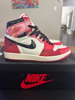 Air Jordan 1 high SpiderMan across the spider verse