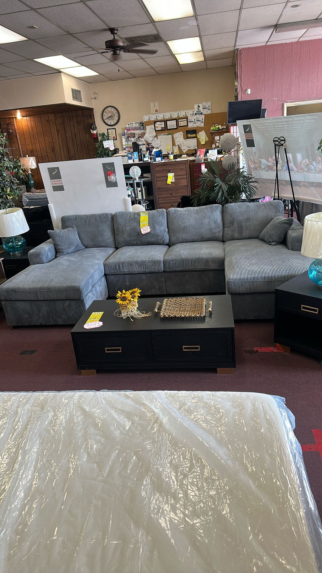 Sectional With 2 Chaises