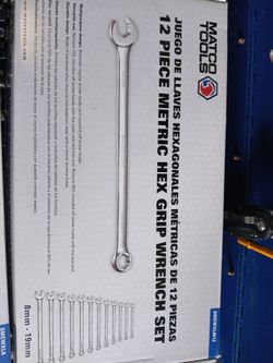Matco New Extra Long Metric Wrench Set