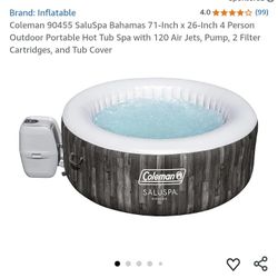 Coleman Inflatable Hot Tub