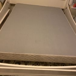 King Mattress And Box springs And Frame 