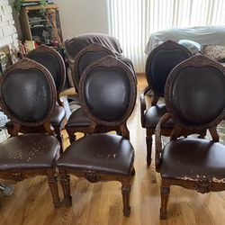 Ornate Dining Chairs 