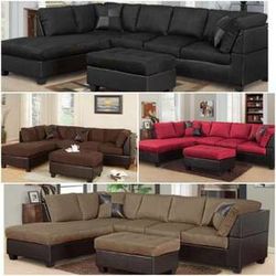2 PCS SOFA SECTIONAL NEW IN BOX,DELIVERY AVAILABLE