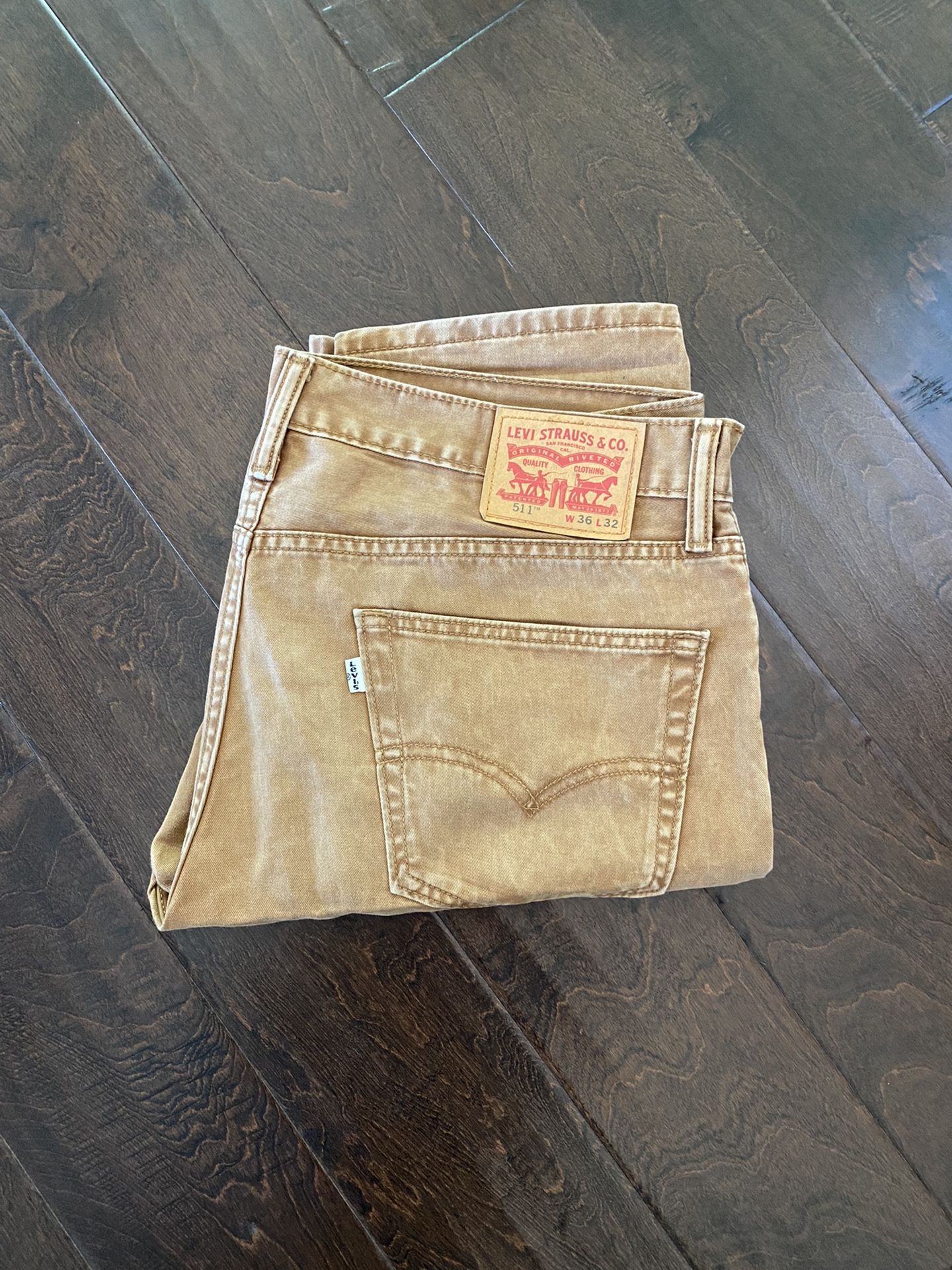 Levi’s 511 Tan Jean 36W 32L